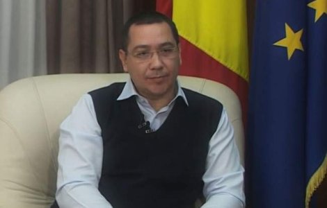 Victor Ponta nu are voie sa se sprijine pe piciorul operat