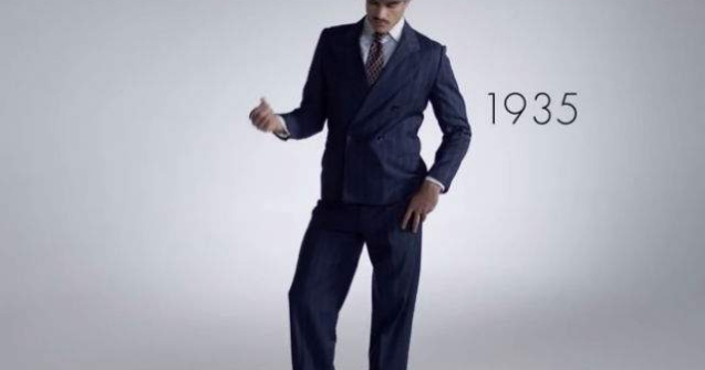 100 de ani de moda barbateasca comprimati in mai putin de 3 minute