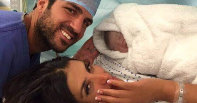 Mijlocasul echipei Chelsea, Cesc Fabregas, tata pentru a doua oara