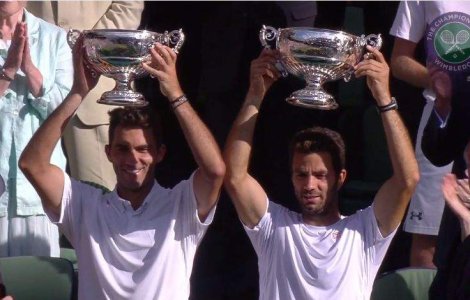 Horia Tecau si Jean-J. Rojer, castigatorii turneului de la Wimbledon