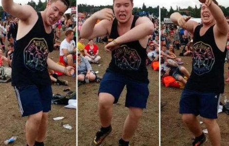 A cucerit Internetul cu miscarile lui de dans. Trebuie sa il vezi