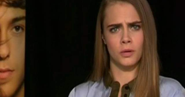 Cand reporterii pun intrebari absurde, Cara Delevingne raspunde ironic