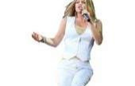 Fergie, pe scena cu slitul desfacut