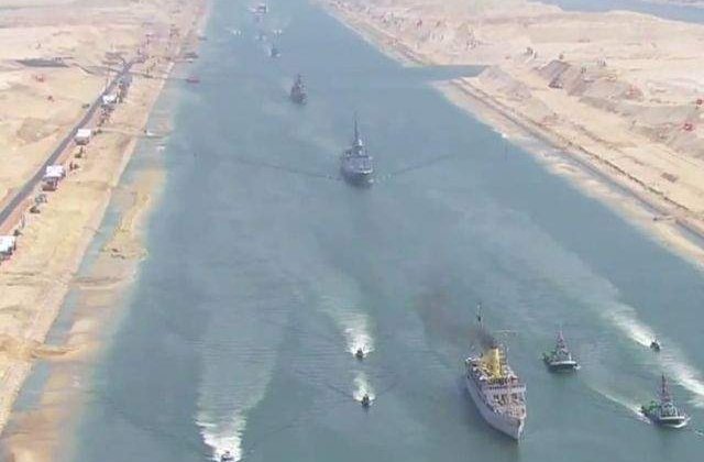 [Video] Egiptul a inaugurat segmente largite ale Canalului Suez