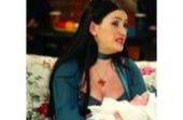 Rona Hartner are copil cu un dansator indian