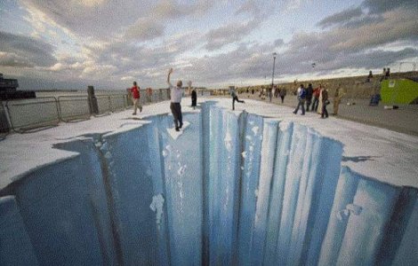  Top  Cand arta prinde viata: 10 picturi stradale 3D de-a dreptul spectaculoase