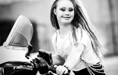  Foto  O tanara cu sindromul Down va defila la Saptamana Modei din New York