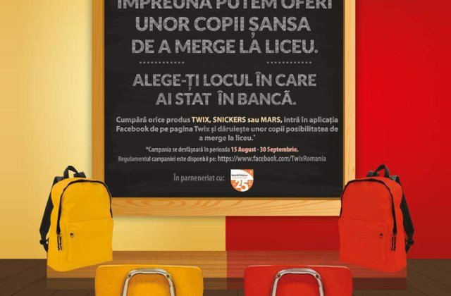 (P) Impreuna putem oferi unor tineri sansa de a merge la liceu