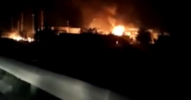  Video  Explozie la o uzina chimica din estul Chinei