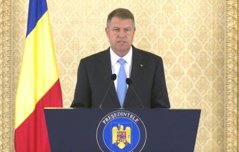 Mesajul presedintelui Iohannis cu ocazia zilei de 23 August