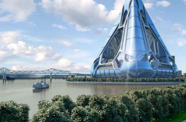 Par din filmele SF! Concepte arhitecturale BIZARE ale lumii moderne