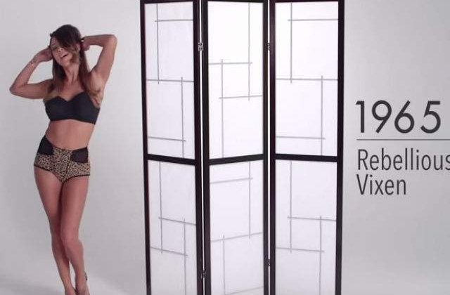 [VIDEO] Evolutia lenjeriei intime sexy la femei: din 1915 si pana in prezent