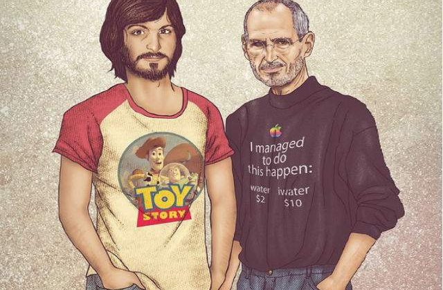 [FOTO] Eu si celalalt eu: ilustratiile in care trecutul si prezentul isi dau mana