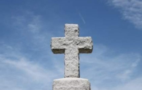 Un nou protest pe terenul pentru moschee: 500 de cruci, infipte acolo