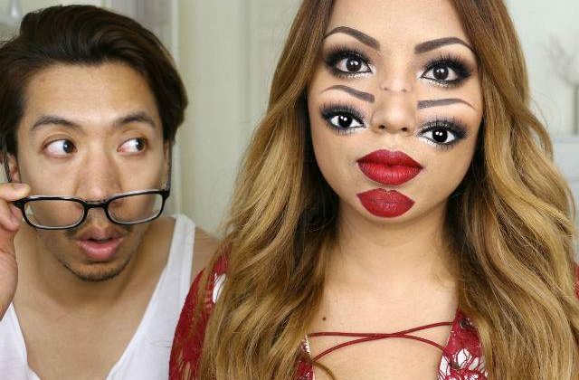 [VIDEO] Nu, nu vezi dublu! Cel mai tare machiaj de Halloween