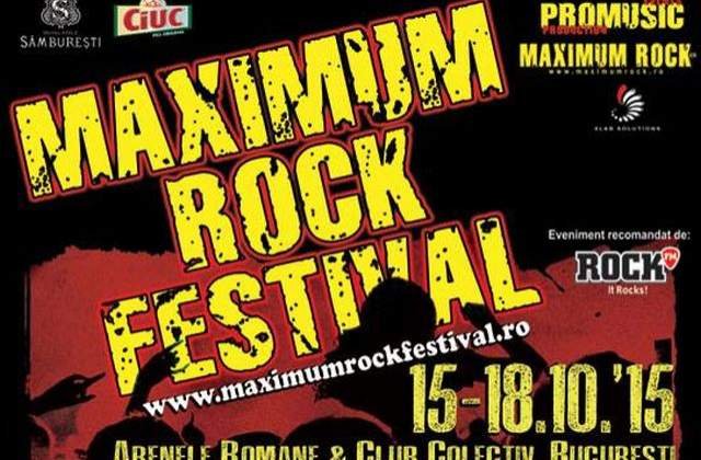 Maximum Rock Festival, patru zile de concerte exceptionale