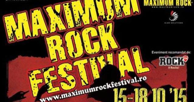 Maximum Rock Festival, patru zile de concerte exceptionale