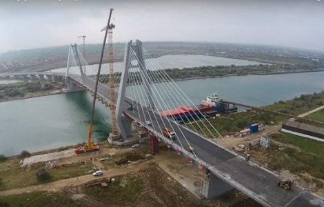 Video  Noul pod de la Agigea, inaugurat dupa o intarziere de 10 luni