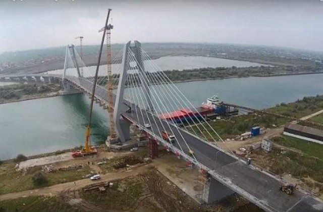 [Video] Noul pod de la Agigea, inaugurat dupa o intarziere de zece luni