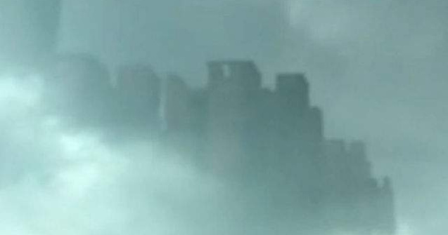 Aparitie bizara in China: oamenii sustin ca au vazut un oras plutitor