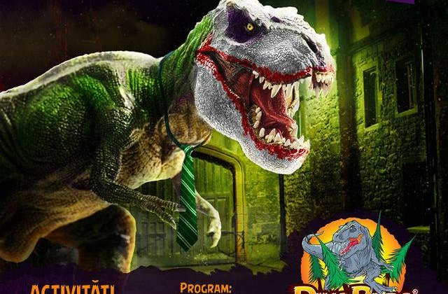 Dino Parc Rasnov organizeaza primul Halloween printre dinozauri din Romania!