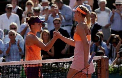 Turneul Campioanelor: Simona Halep o va intalni marti pe Sharapova