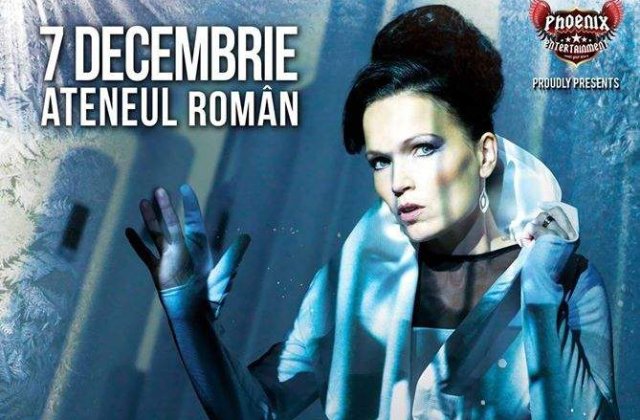 Tarja Turunen, regina muzicii finlandeze, revine la Bucuresti