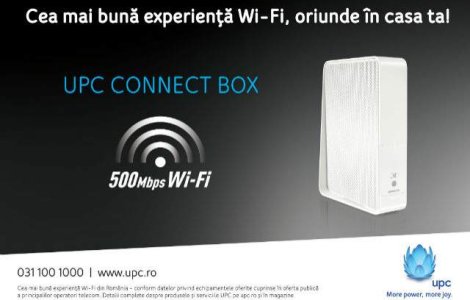 (P) Connect Box, modemul UPC ce schimba experienta Wi-Fi