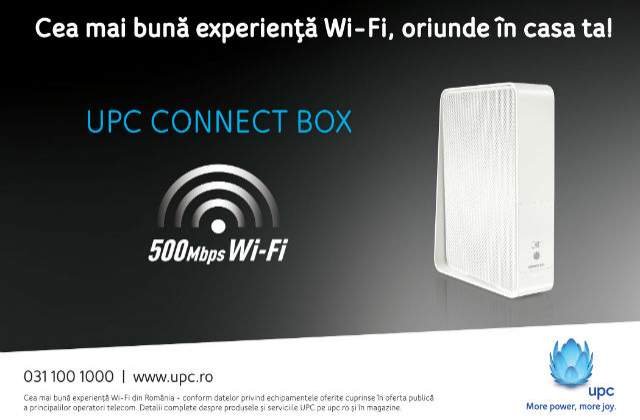 (P) Connect Box, modemul UPC ce schimba experienta Wi-Fi