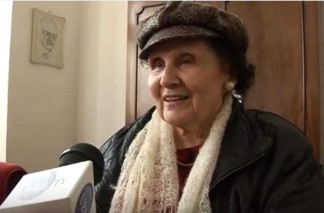 Mitzura Arghezi a fost inmormantata, in gradina Casei Martisor, alaturi de parintii sai