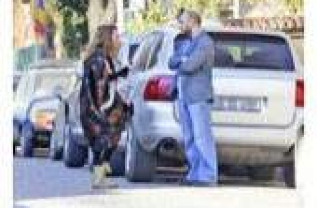 Lesko, cearta violenta cu iubitul in strada