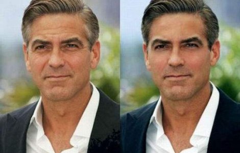  Top  Adevarata fata a vedetelor: Celebritati inainte si dupa photoshop