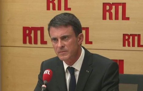 Manuel Valls: Franta poate fi vizata de atacuri biologice si chimice