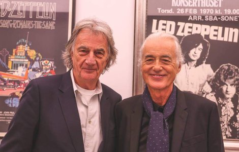 Jimmy Page lucreaza la primul sau album solo