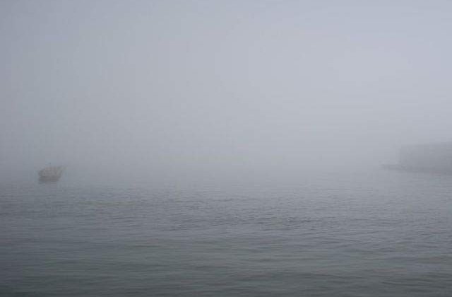 Porturile constantene au fost inchise din cauza cetii dense