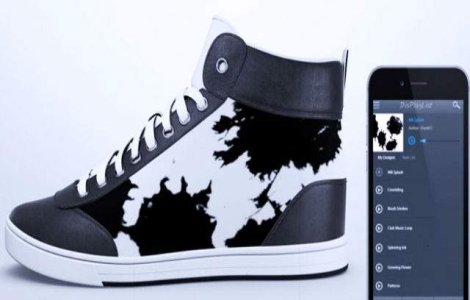 In viitor, vei putea schimba culoarea adidasilor cu ajutorul telefonul
