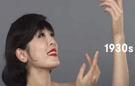  Video  100 de ani de frumusete feminina in China