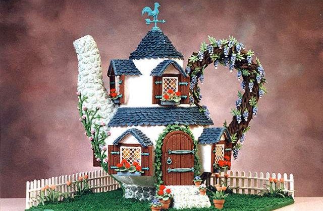 Rezisti tentatiei? Case din turta dulce, prea frumoase sa fie mancate