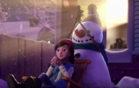  Video  O emotionanta animatie de Craciun, despre prietenie