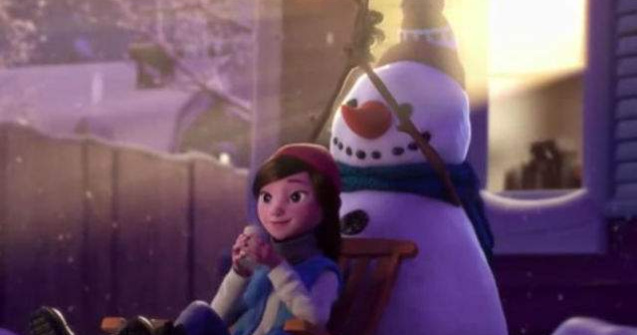  Video  O emotionanta animatie de Craciun, despre prietenie