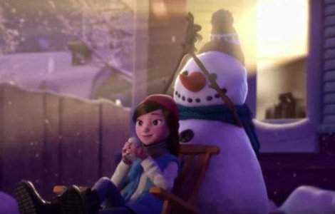  Video  O emotionanta animatie de Craciun, despre prietenie