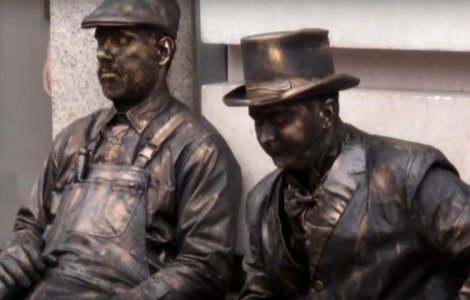  Top  Cele mai convingatoare statui vii, in imagini captivante