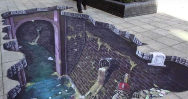  Top  Picturi stradale 3D, in imagini impresionante