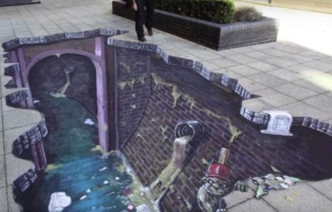  Top  Picturi stradale 3D, in imagini impresionante