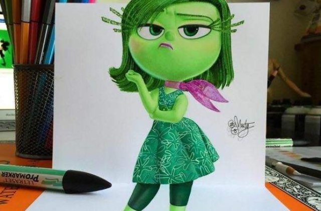 Priveste-le cu atentie. Sunt sau nu reale? Cele mai spectaculoase desene 3D