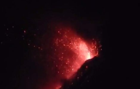  Video  Vulcanul de Foc din Guatemala a erupt