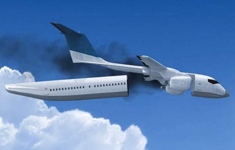 Cabina detasabila ar putea salva vieti in cazul unui accident aviatic