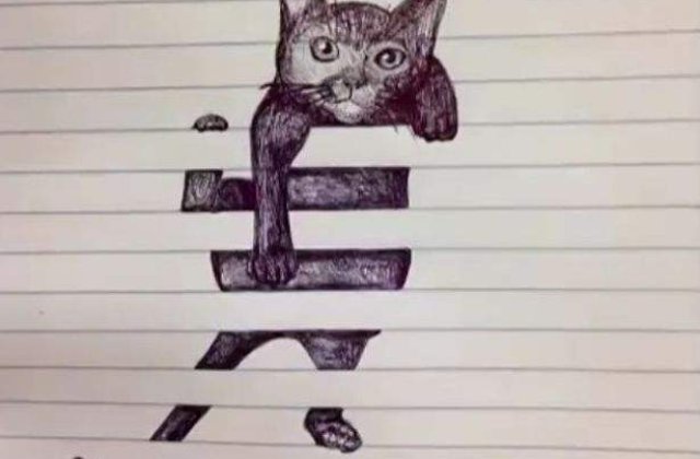 Genial! Desene care prind viata, in imagini expresive