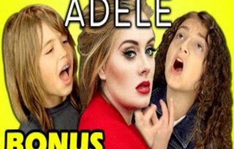  Video  Cum reactioneaza copiii atunci cand aud muzica lui Adele