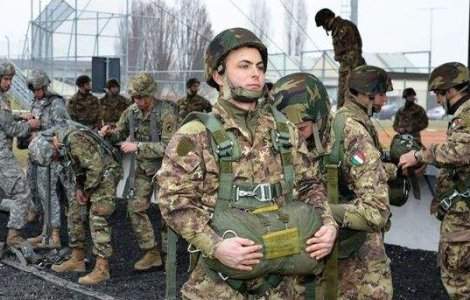 Italia va trimite 130 de militari suplimentari in Irak, raspunzand solicitarii Frantei